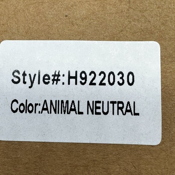 Like Dreams Backpack Womens Black Cream Python Print Zipper Pocket Polyester NWT - Picture 12 of 13
